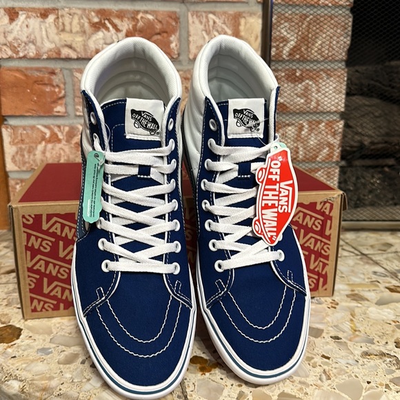 Vans Comfycush sk8 Hi tri tone true blue moon - Picture 3 of 9